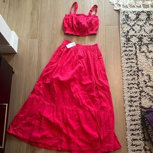 Abercrombie skirt and top set